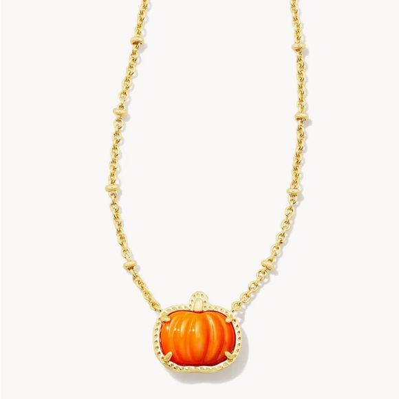 Kendra Scott Pumpkin Necklace - Picture 1 of 4